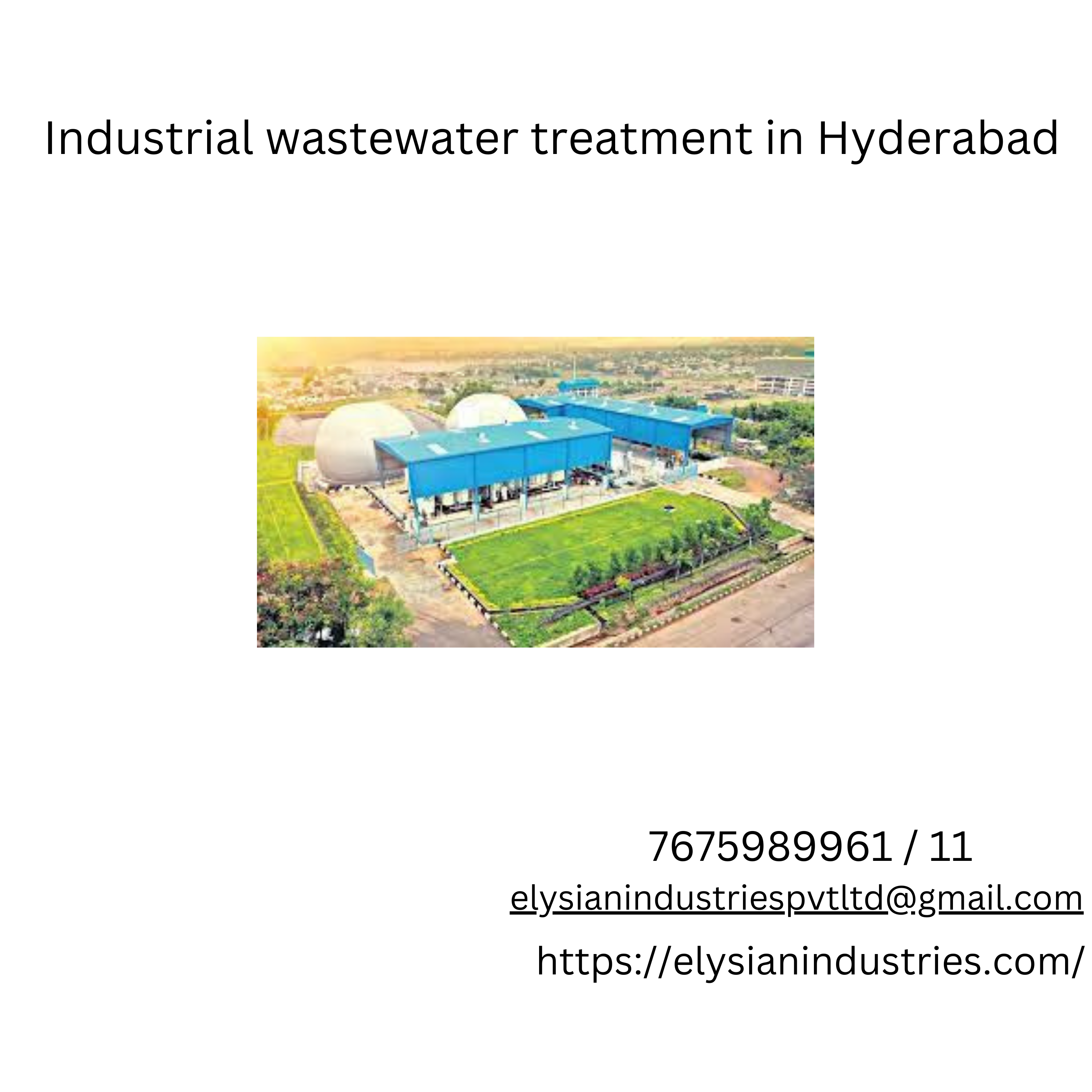 Industrial Wastewater Treatment Plant In Vizag 169035474110