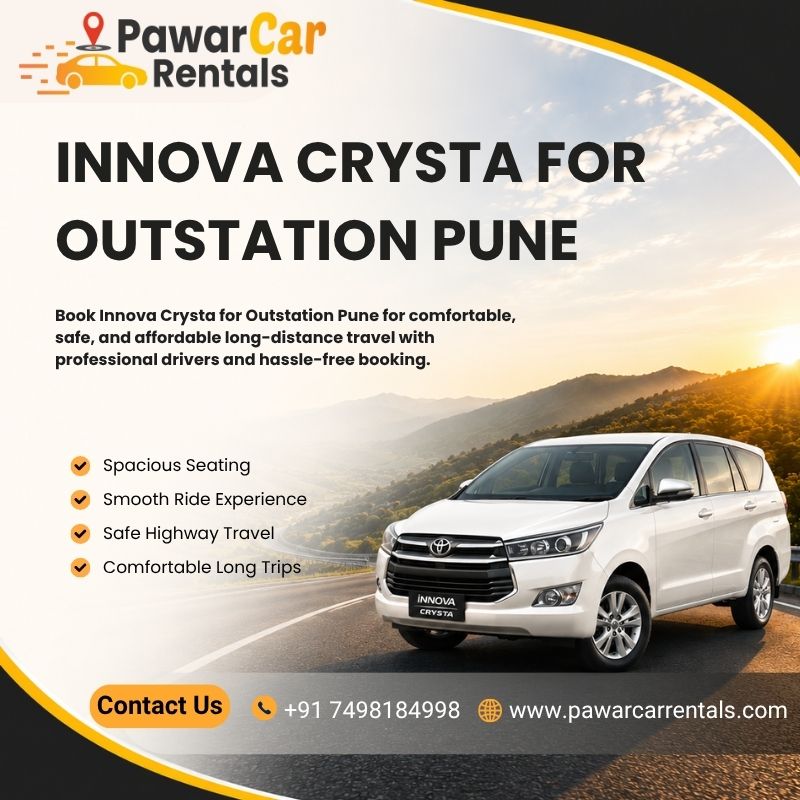 Innova Crysta For Outstation Pune Best Cab Service 17785906834