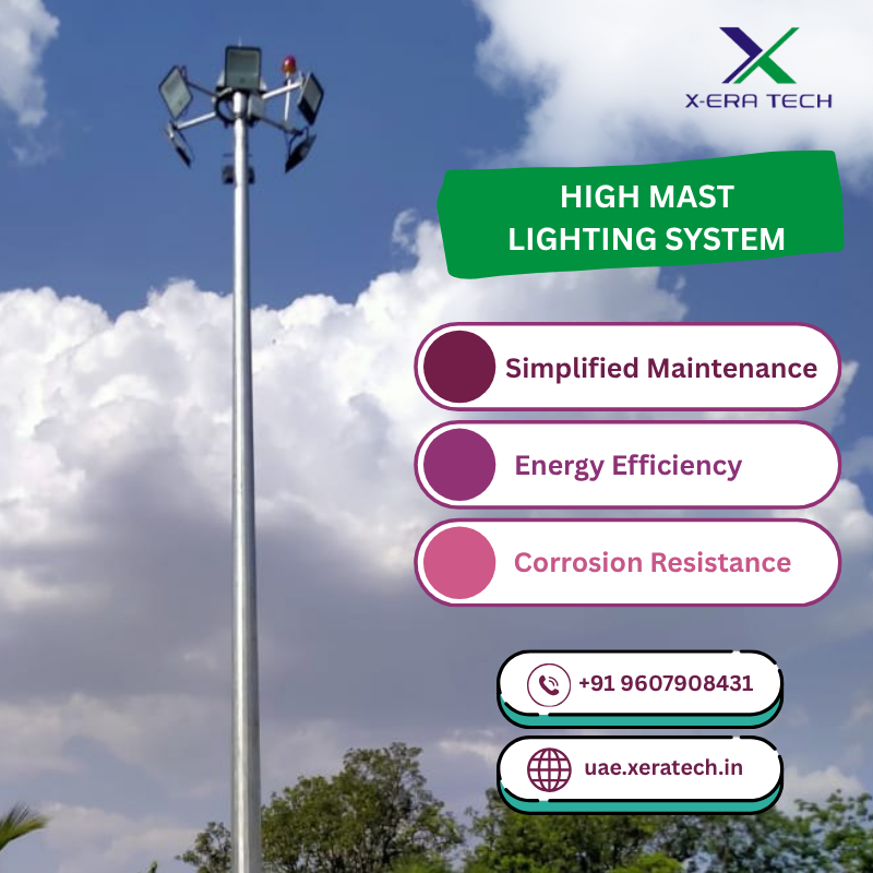 Install Xeratech High Mast Lighting System In Your Town Today 17629254291