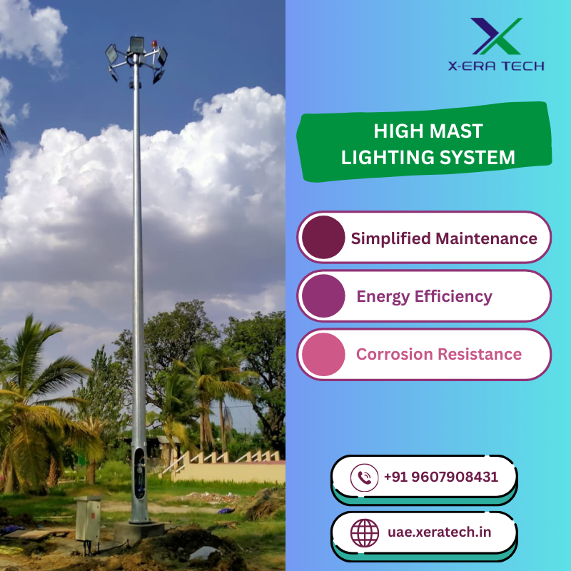 Install Xeratechs High Mast Lighting System In Your City Today 17561191149