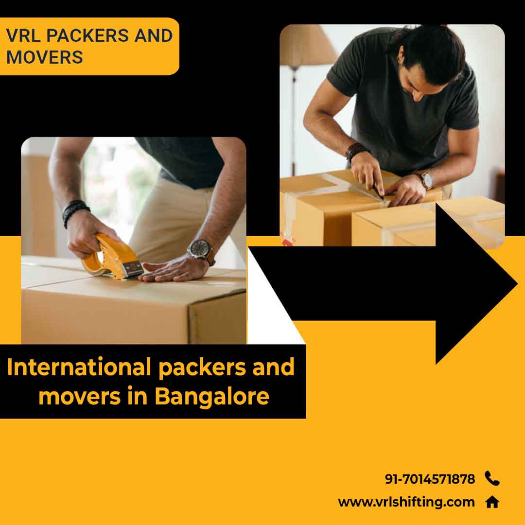 International Packers And Movers In Bangalore 16861111578