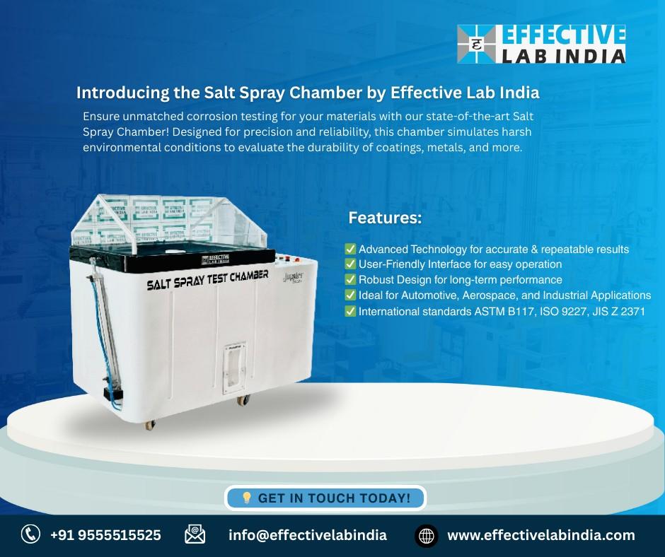 Introducing The Salt Spray Chamber By Effective Lab India 17440205784