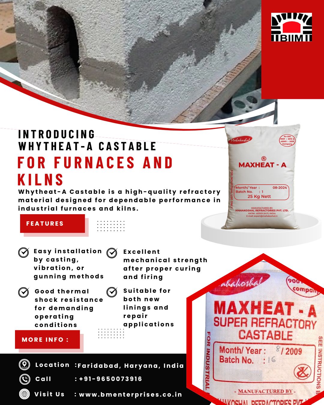 Introducing Whytheat A Castable For Furnaces And Kilns 17727846978