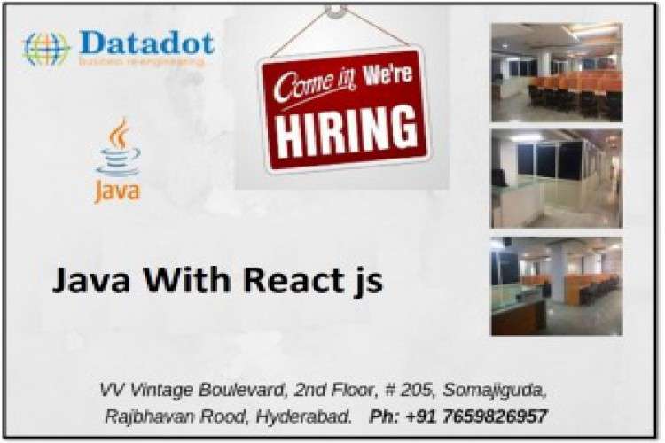 Java With React Js In Hyderabad 406085