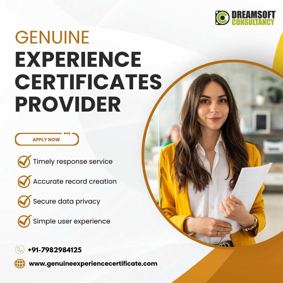 Job Experience Certificates Provider In Bangalore 17777856196