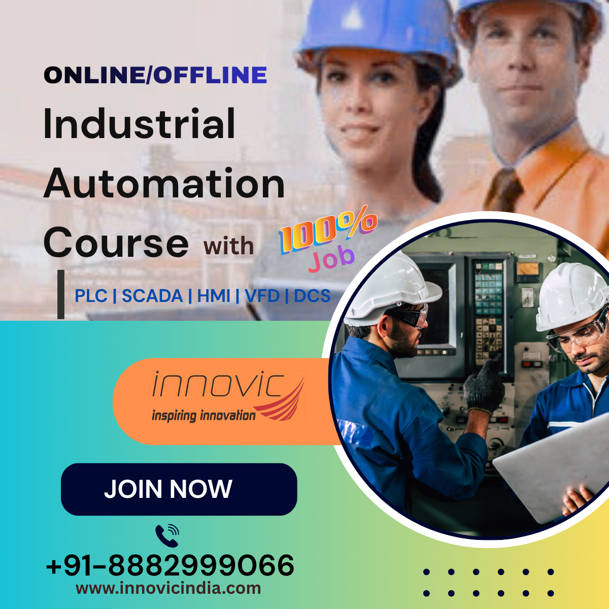 Job Guarantee With Industrial Automation Course In Delhi 17744338648