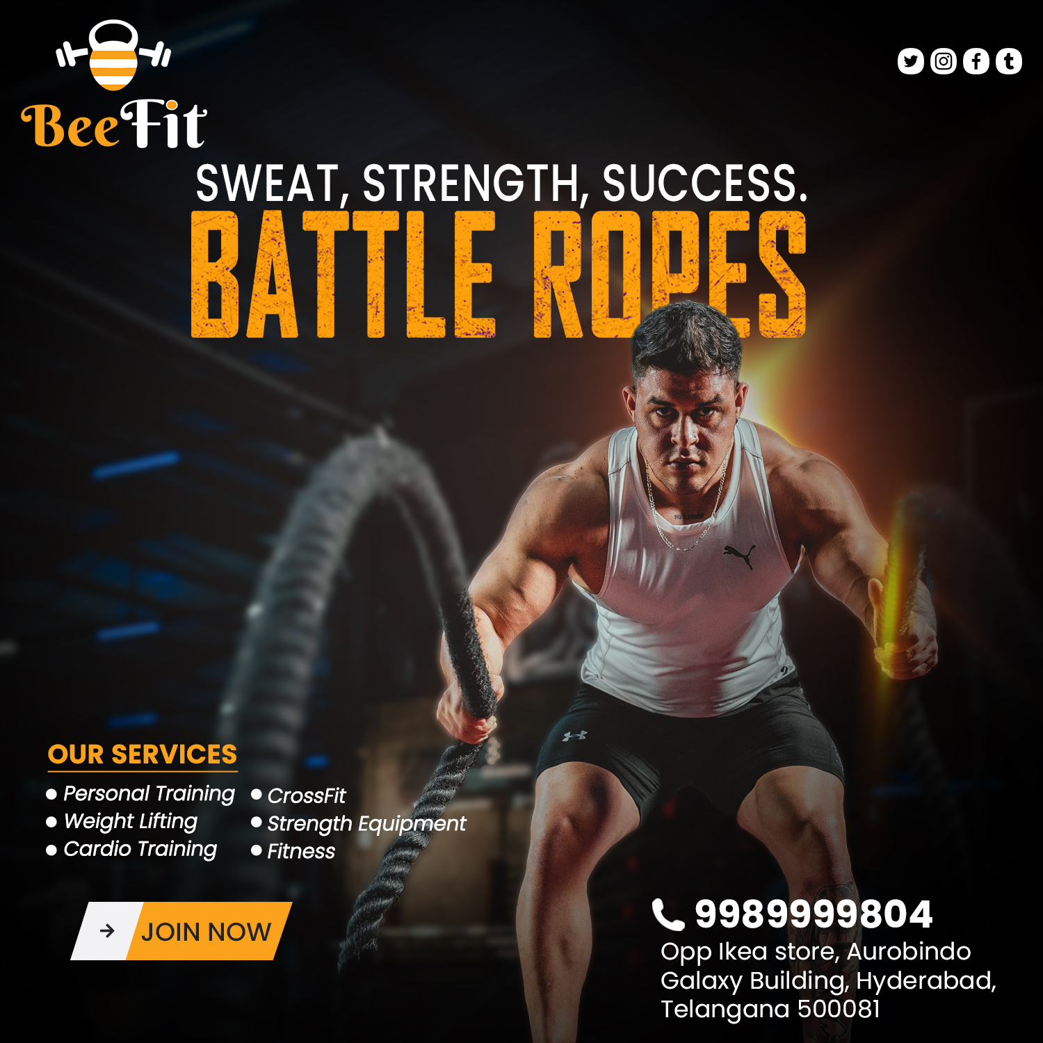 Join The Best Gym In Hyderabad For Top Class Training And Facilities 17496347412