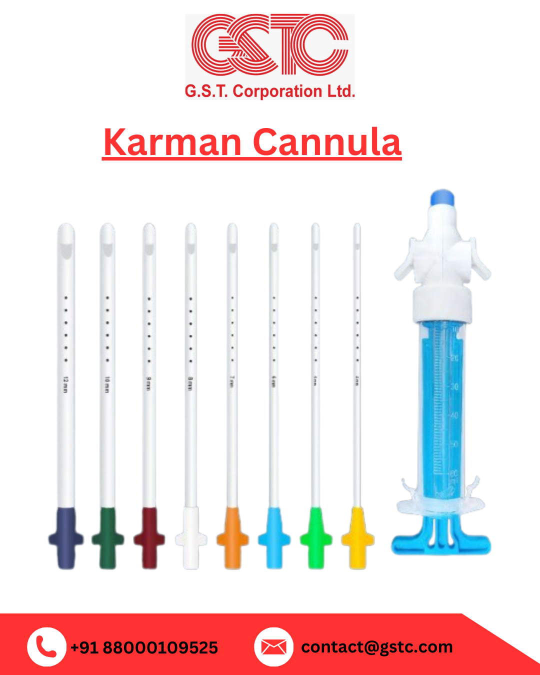 Karman Cannula For Manual Vacuum Aspiration 17518895596