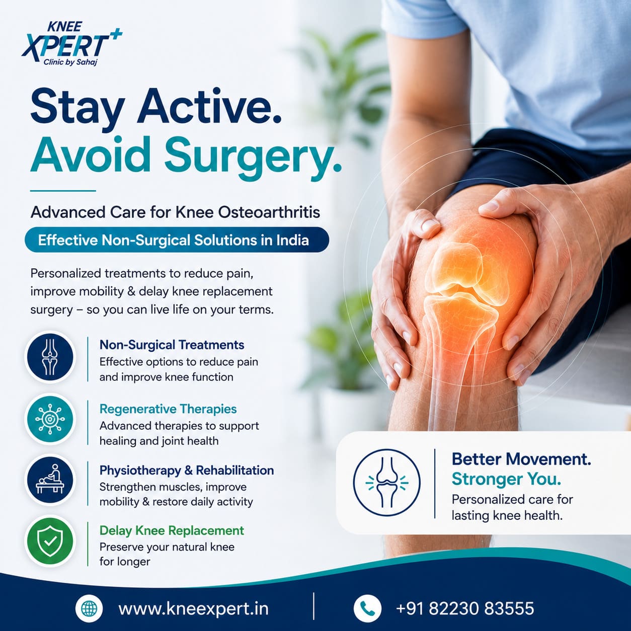 Knee Osteoarthritis Treatment Without Surgery In India 178158876110