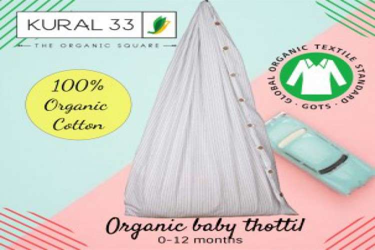 Kural Organic Baby Thotil Baby Thottil Super Soft Thottil 5100301