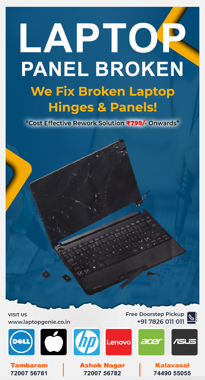 Laptop Service Centre In Tambaram 16854291811