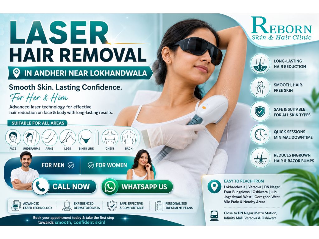 Laser Hair Removal In Andheri Near Lokhandwala 17826258292