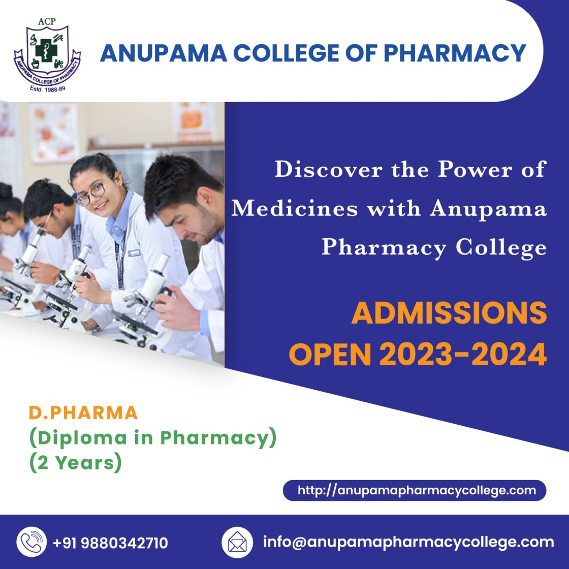 Leading Best D Pharmacy College In Bangalore 16883679127