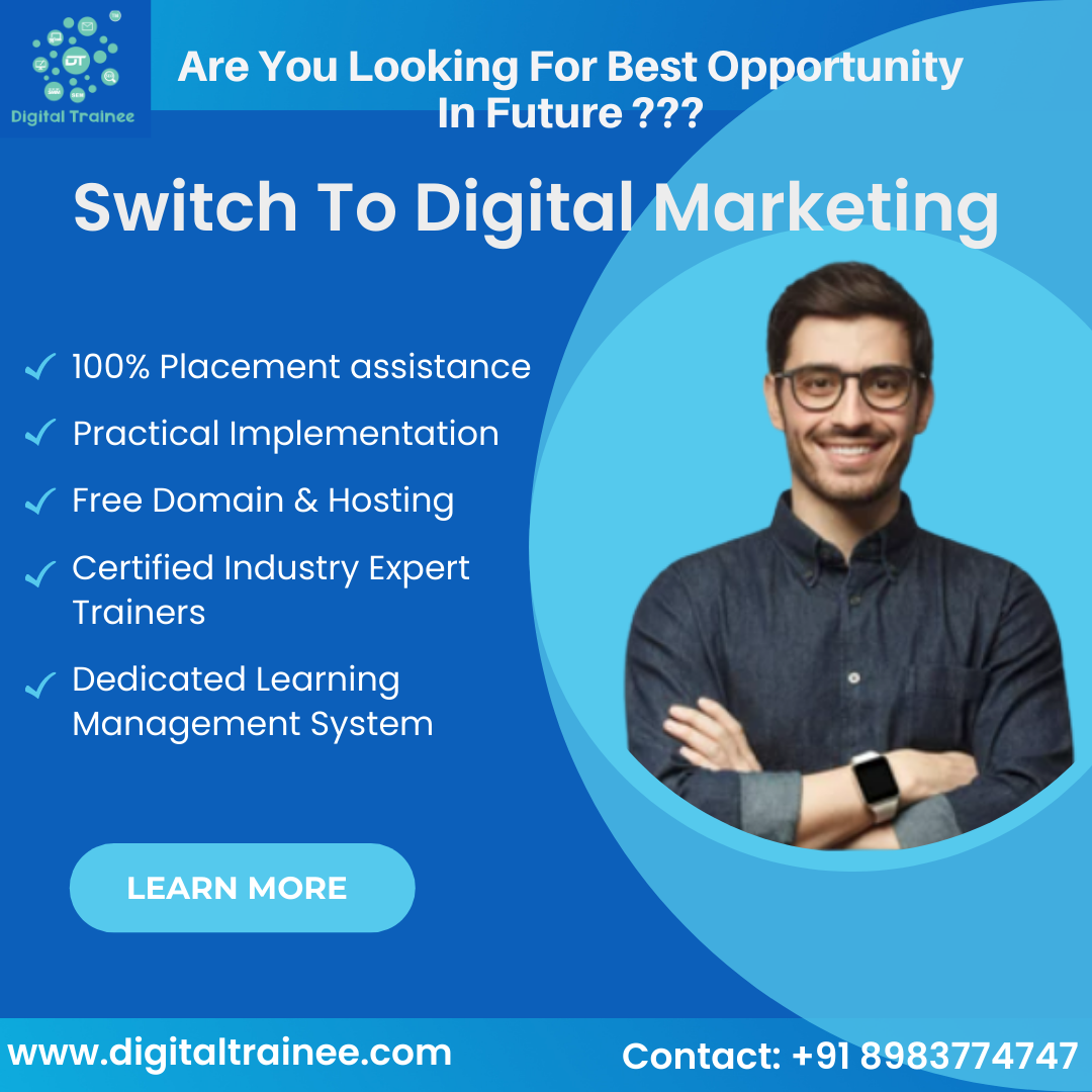 Learn Digital Marketing At Digital Trainee 165580899510