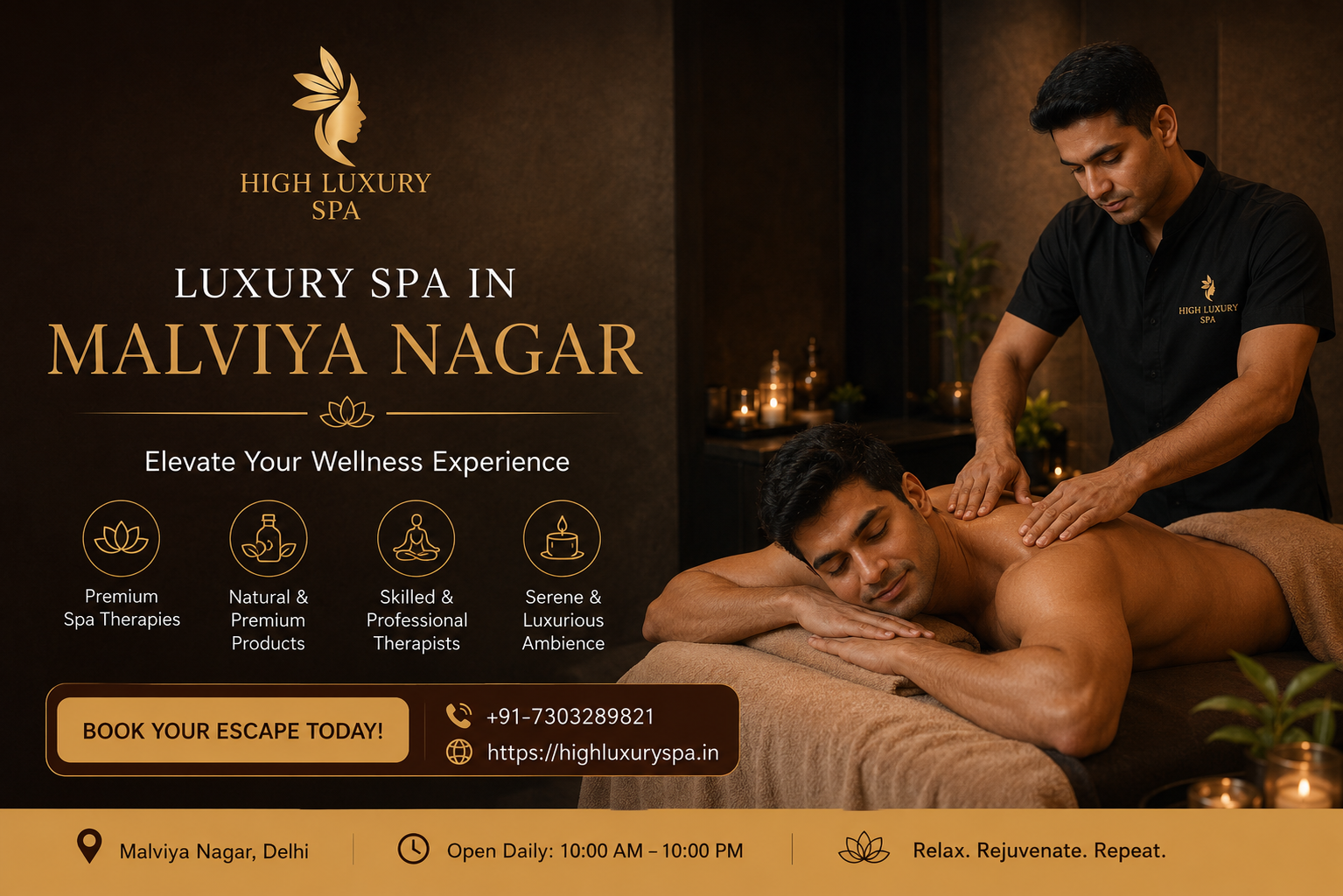 Luxury Spa In Malviya Nagar For Relaxation Wellness And Rejuvenation 17811864294