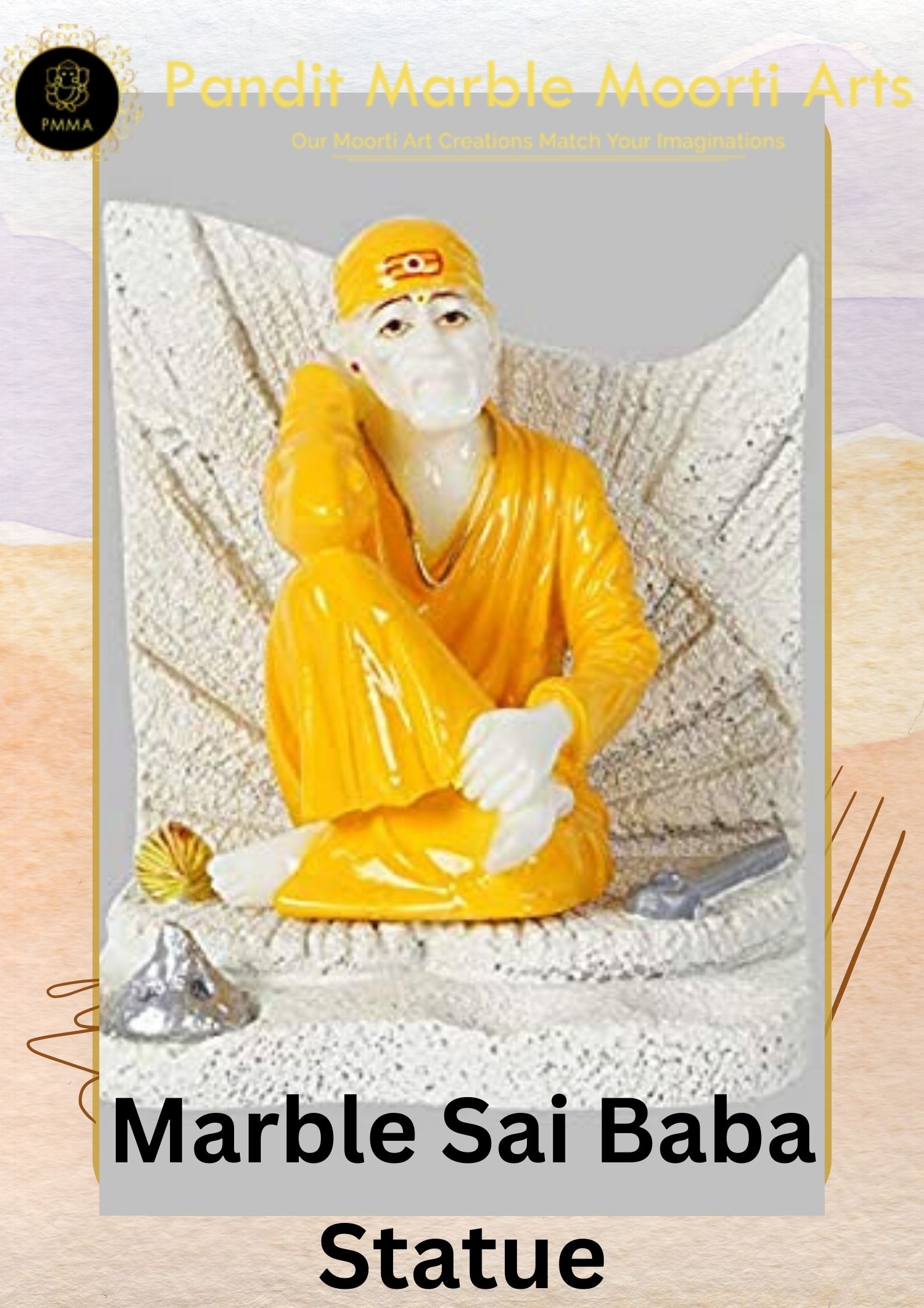 Marble Sai Baba Statue 16741951119