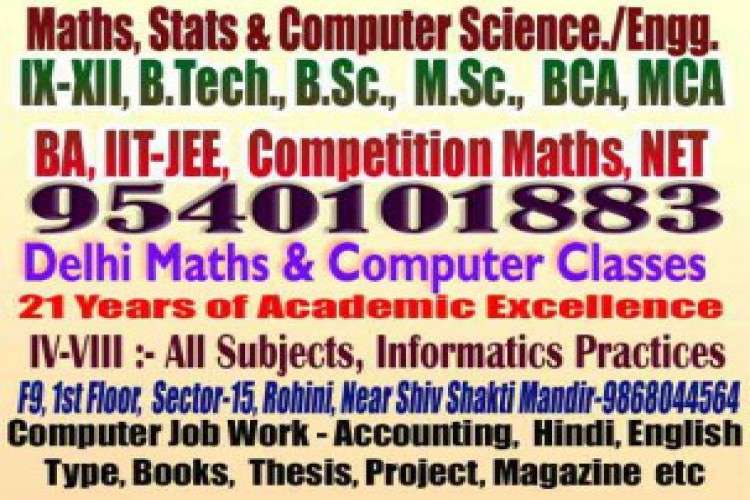 Mathematics Bsc Coaching Rohini Ignou 646269