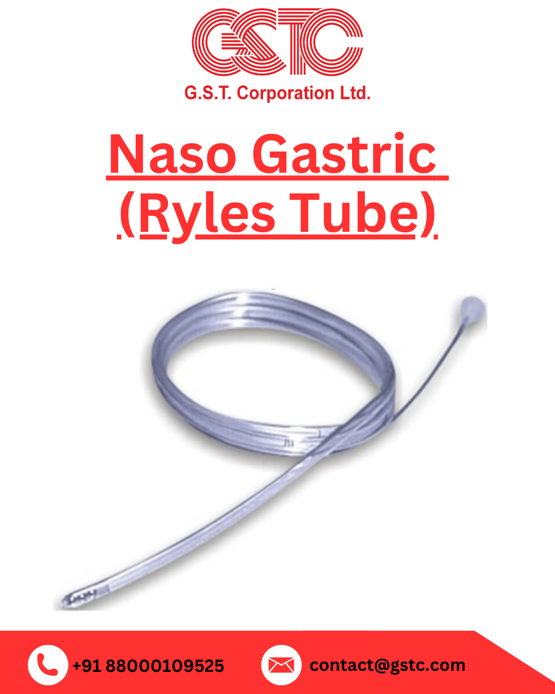 Medical Grade Nasogastric Tube For Hospitals 17542932278