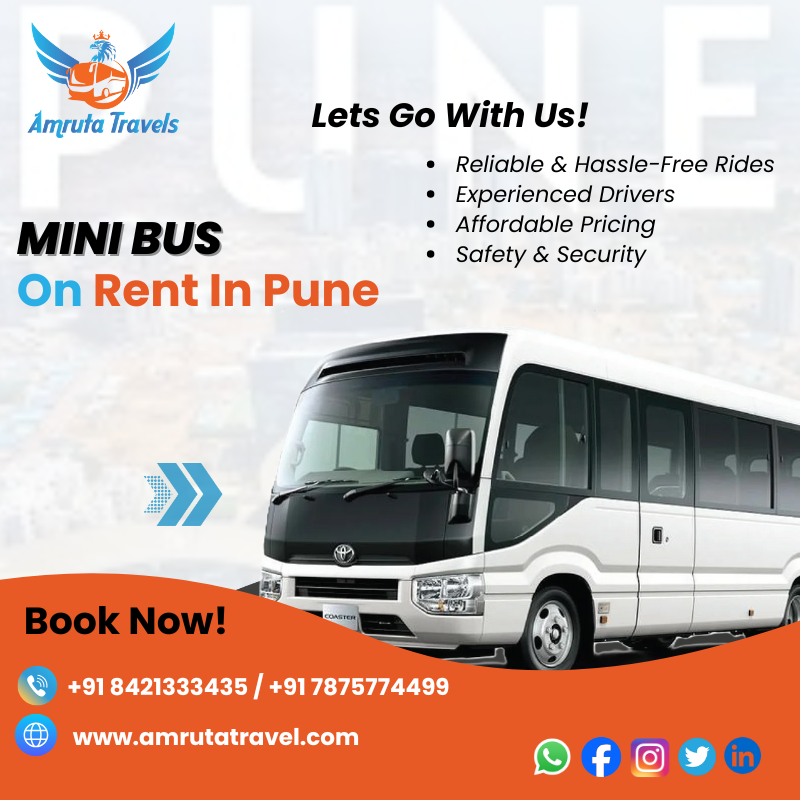 Mini Bus On Rent In Pune Comfortable And Reliable Travel 17659487852