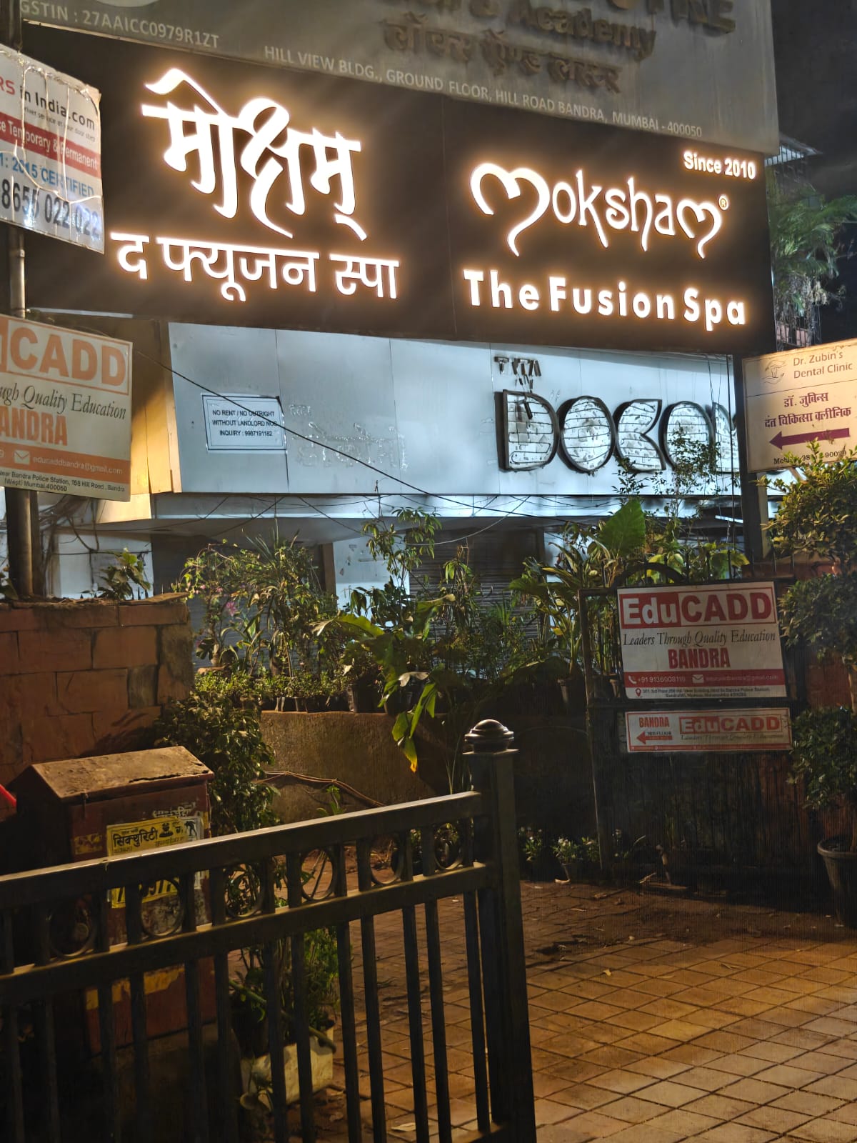 Moksham The Fusion Spa Best Spa In Bandra West Hill Road 17662052242