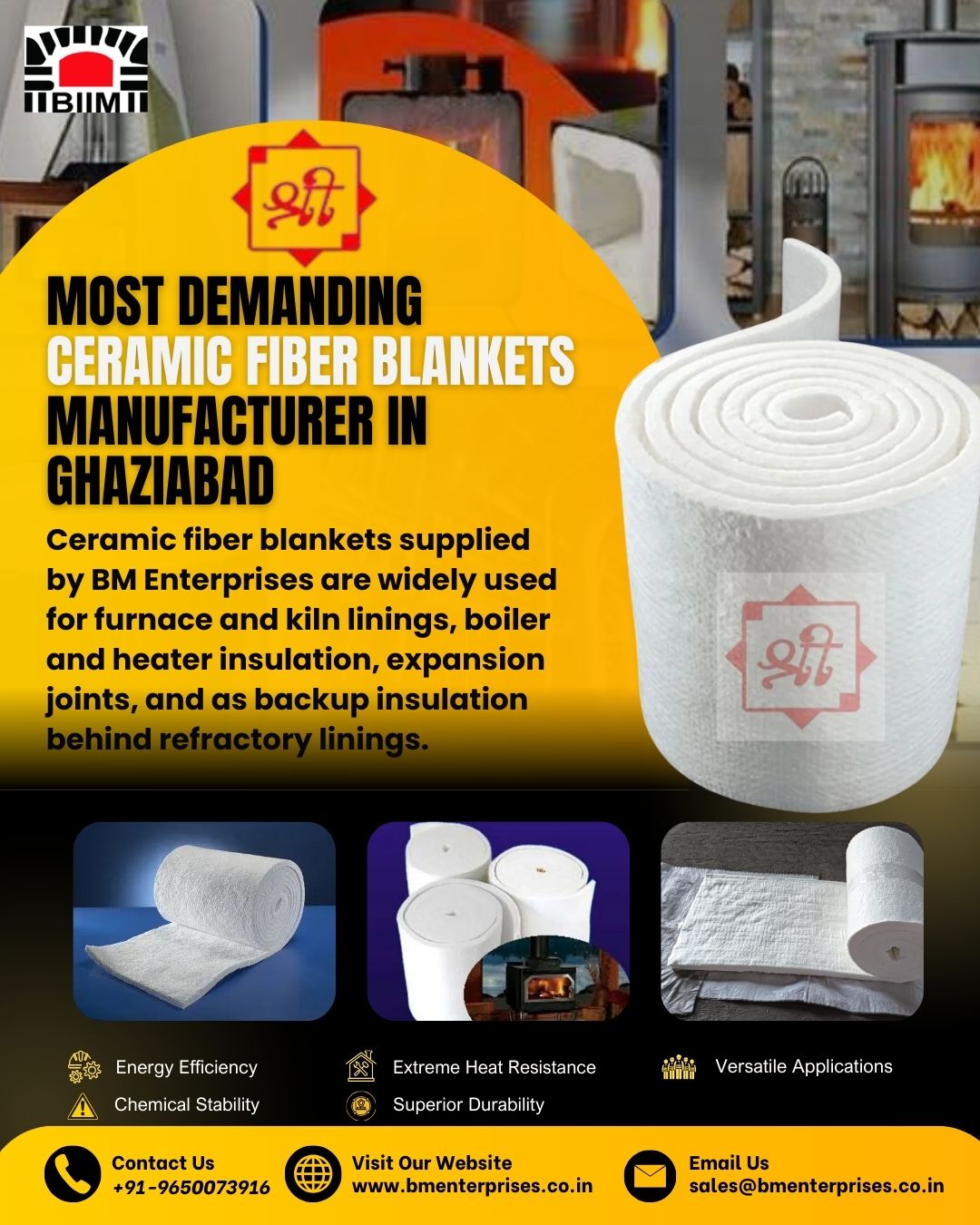 Most Trusted Ceramic Fiber Blankets Suppliers In Ghaziabad 17672615715