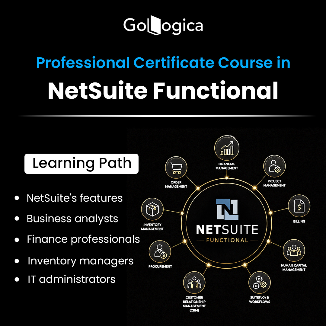 Netsuite Functional Training Online With Certification 17819292381