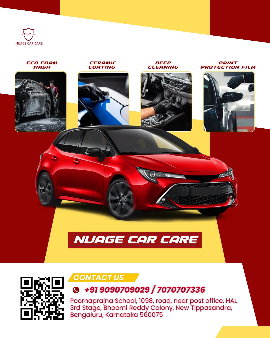 Nuage Car Care Professional Car Care Services In Indiranagar Bengaluru 17780656039