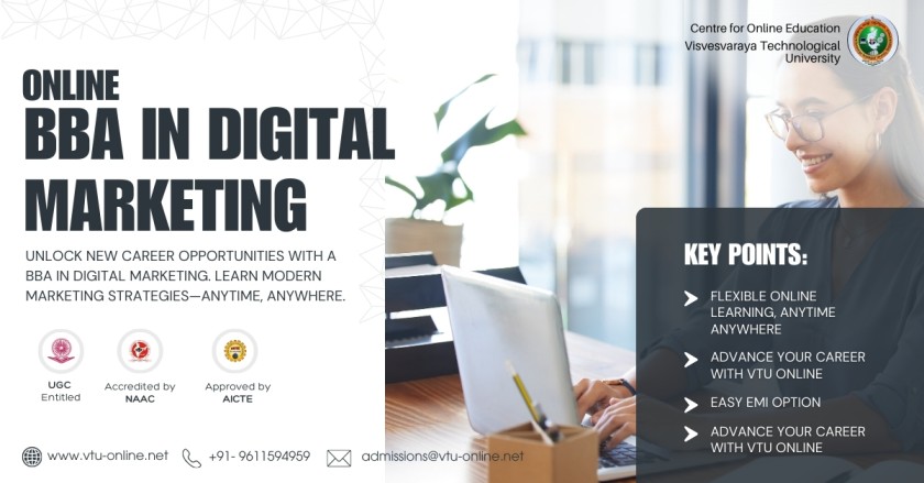 Online Bba In Digital Marketing Vtu 17815917916