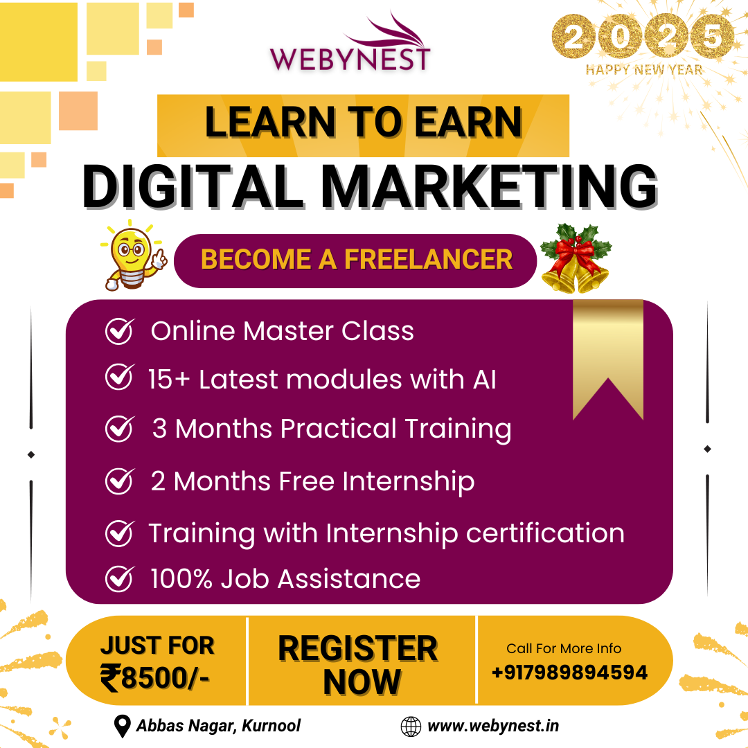 Online Digital Marketing Training In Kurnool 17506810229