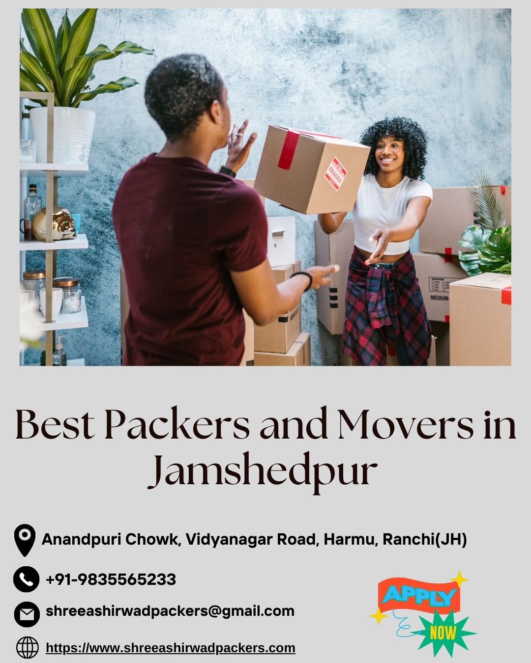 Packers And Movers In Jamshedpur 17132689456