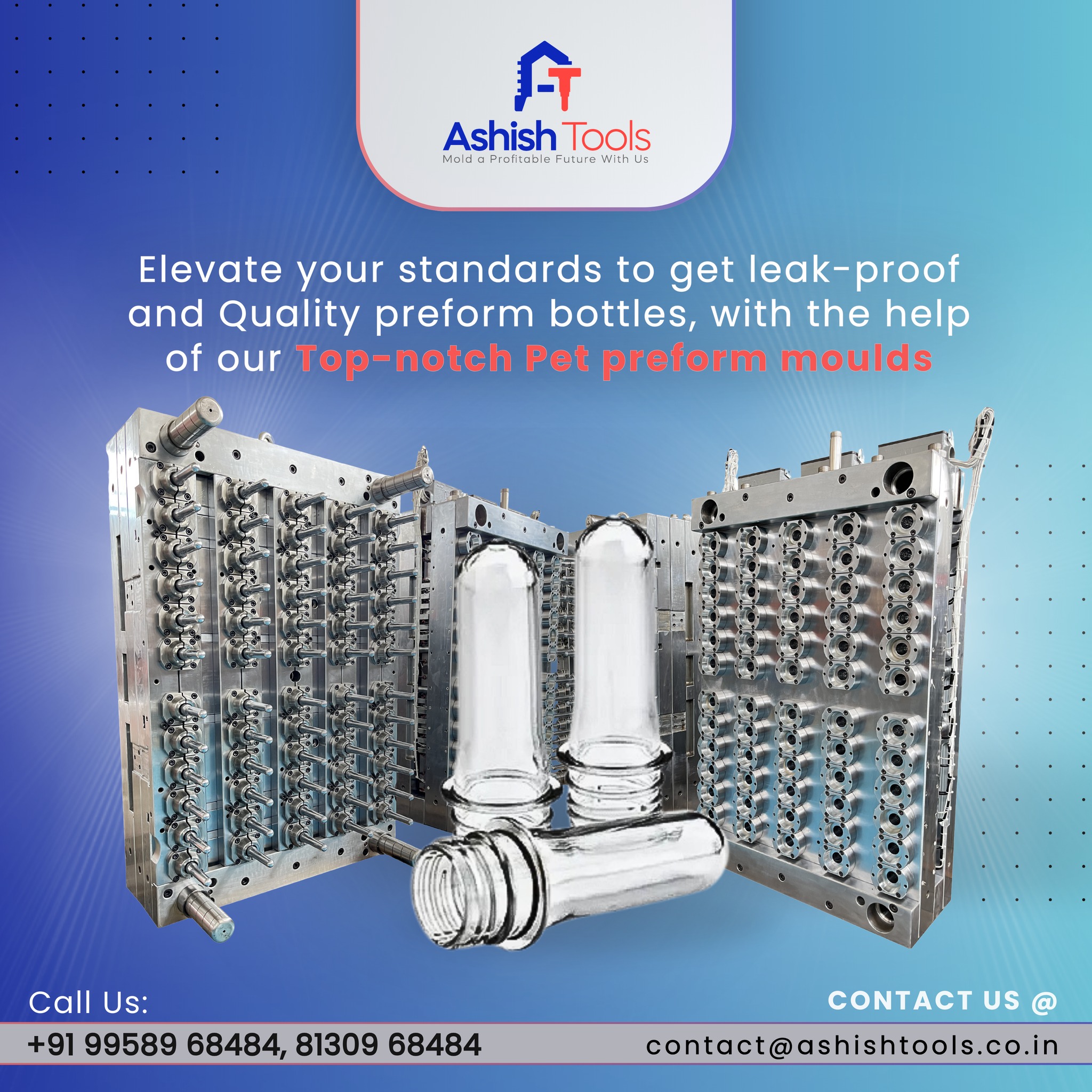 Pet Preform Mould Manufacturer And Supplier In India 17091874136
