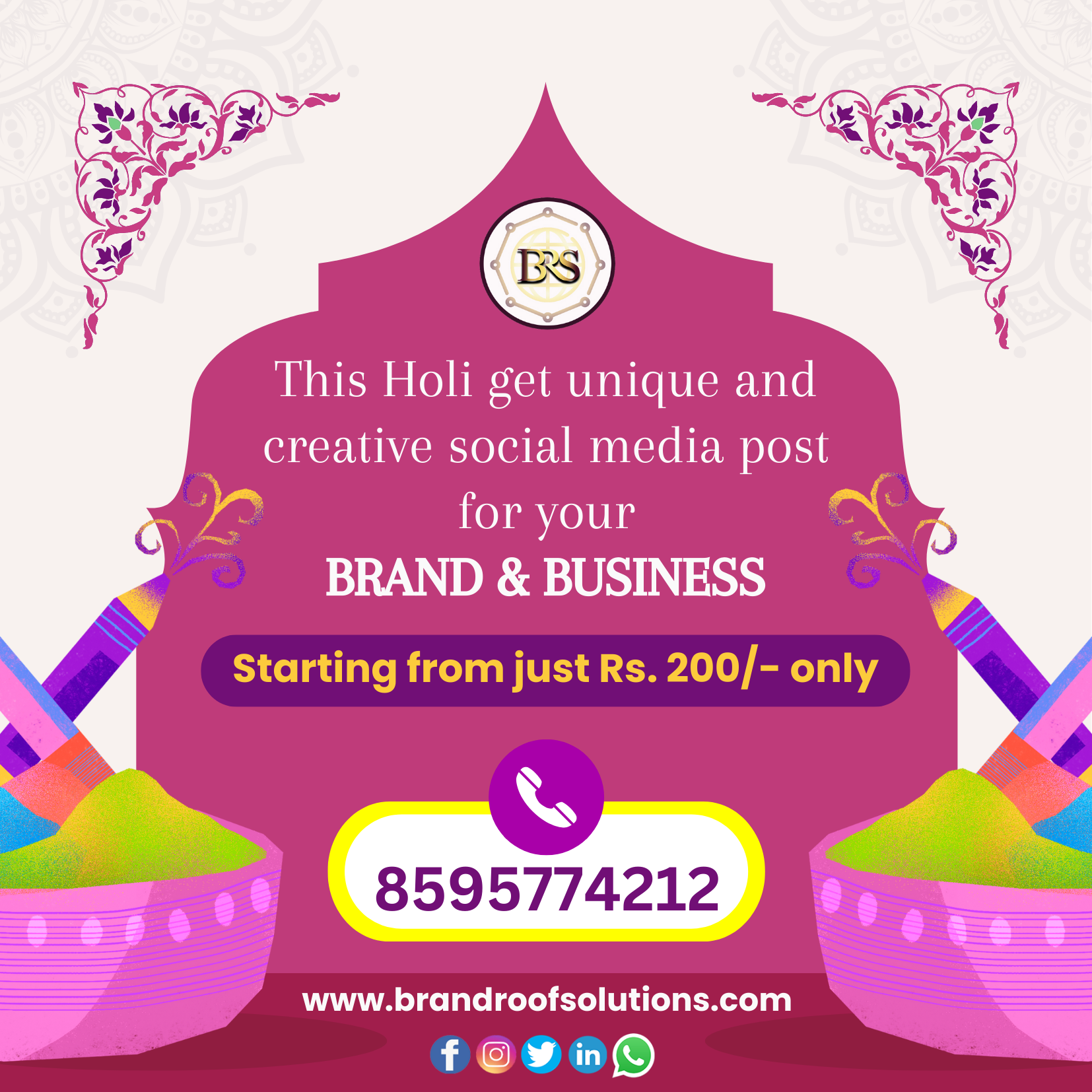 Pre Holi Offer Website Designing Services 17104293553