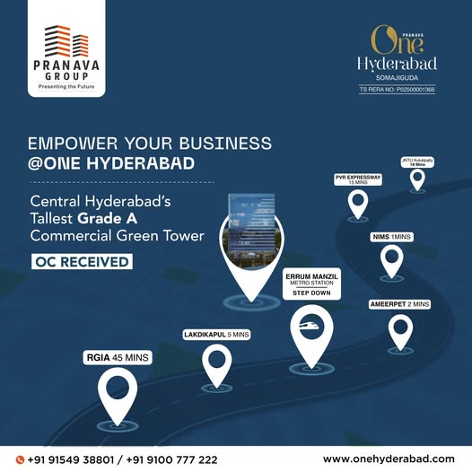 Premium Commercial Space On Lease In Somajiguda 17520441488