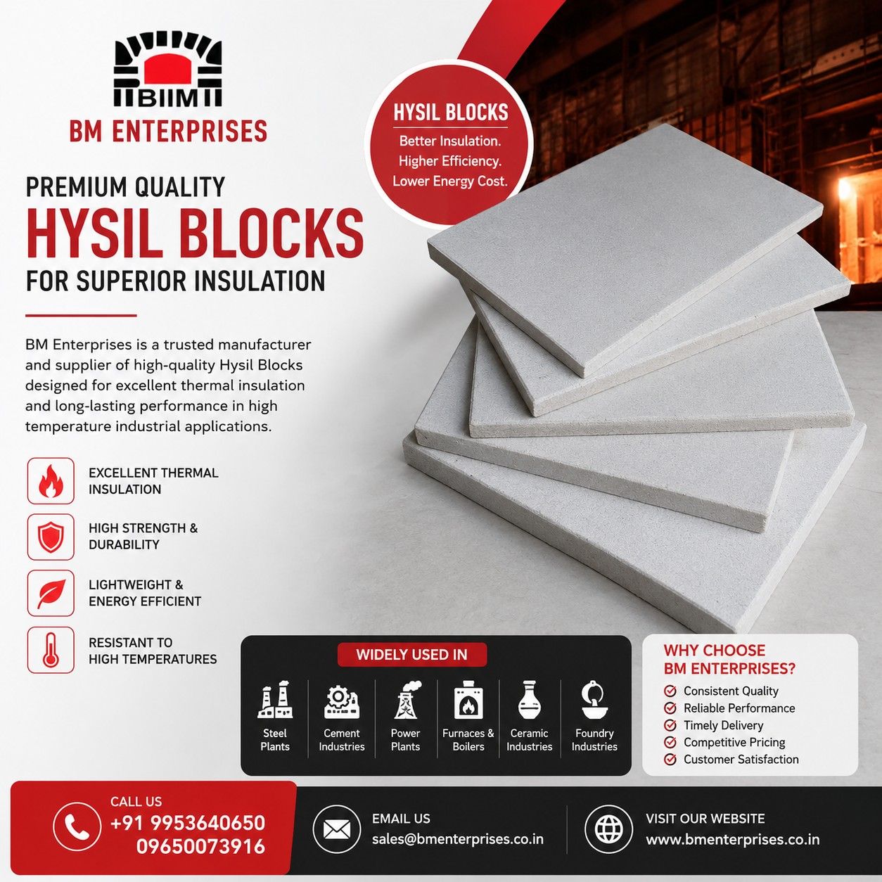 Premium Quality Hysil Block Manufacturer And Supplier 17784848463