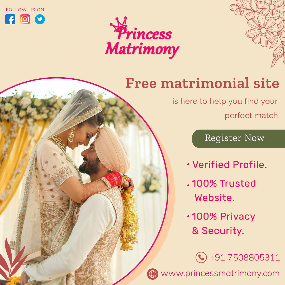 Princess Matrimony Free Matrimonial Site Without Registration 17168933372