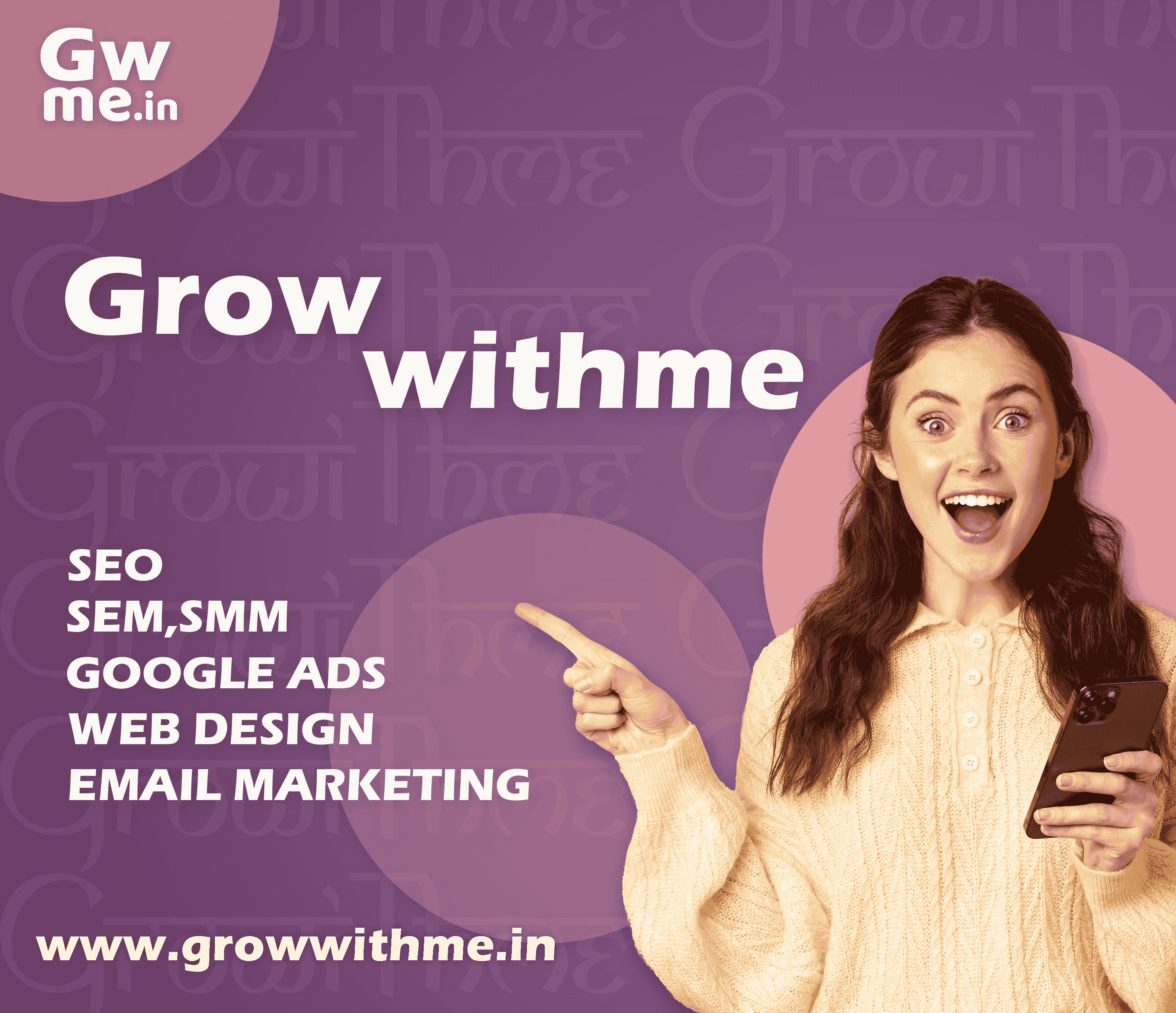 Professional Seo Social Media Marketing Agency Growwithme 17655719922