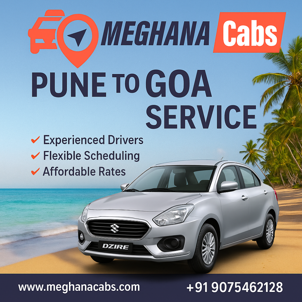 Pune To Goa Cab Service 17708138886