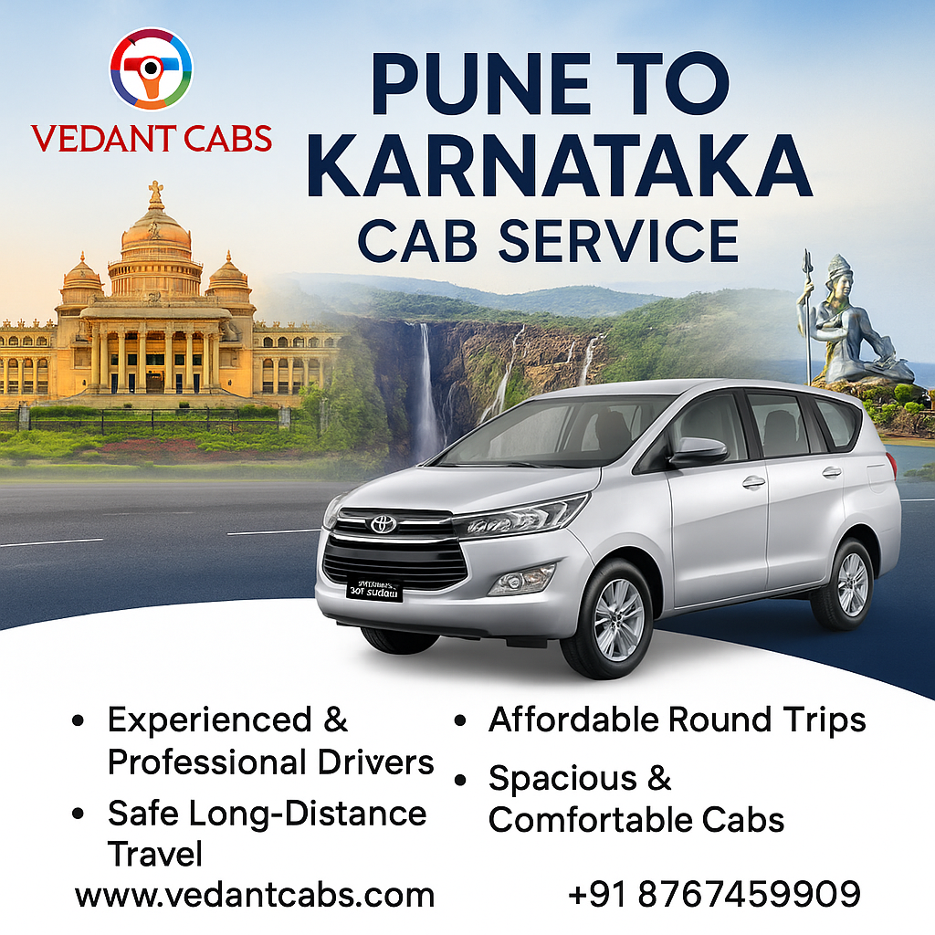 Pune To Karnataka Cab Service 17712109454