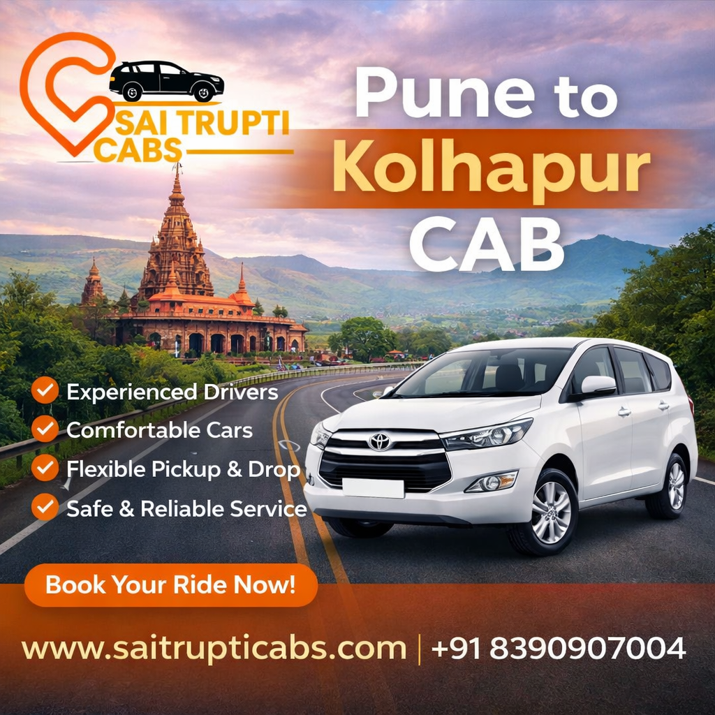 Pune To Kolhapur Cab 17681888695