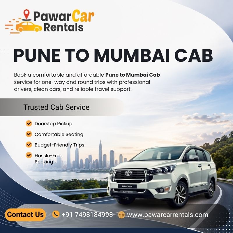 Pune To Mumbai Cab Service One Way Taxi Booking 177918921910
