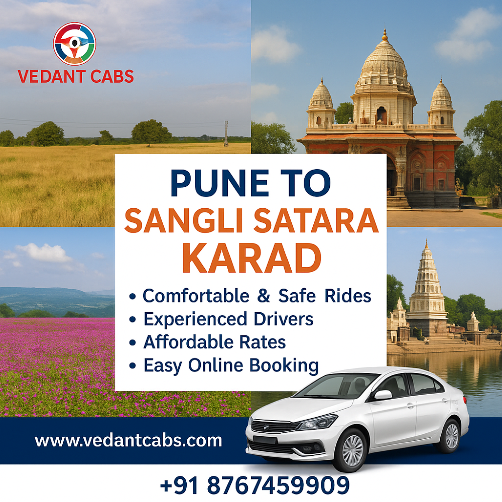 Pune To Sangli Satara Karad Cab Service 17713342081