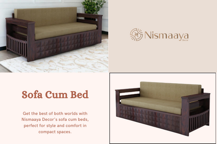 Purchase Now Sofa Cum Bed From Nismaaya Decor 17091049583
