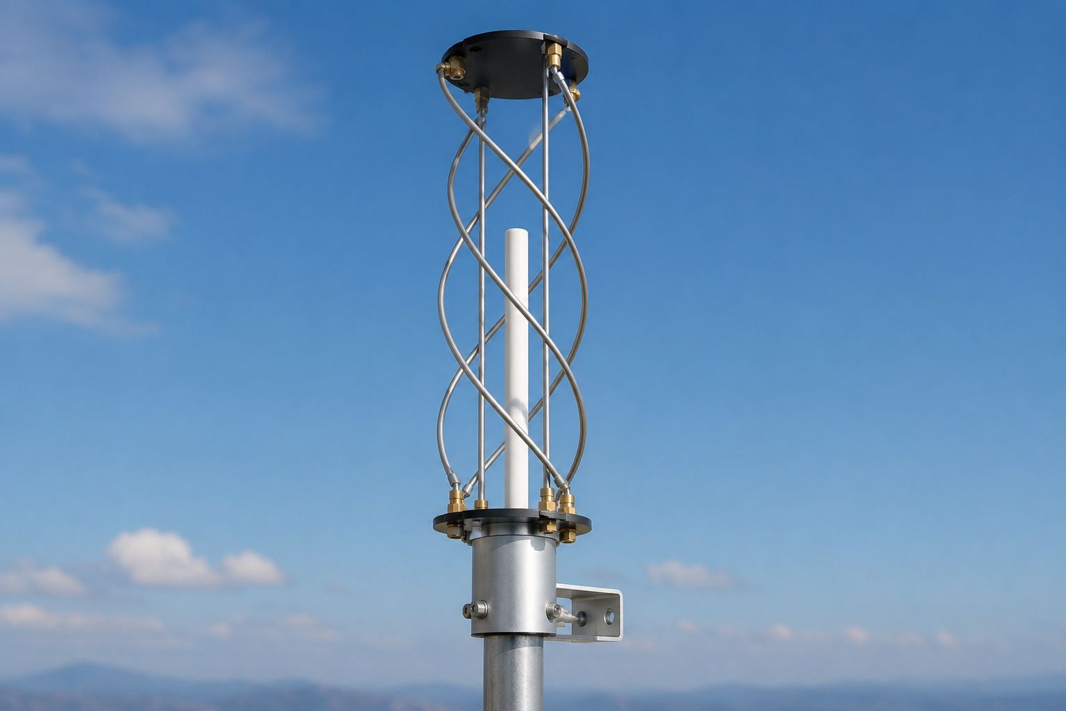 Quadrifilar Helix Antenna For Satellite And Gps Reception 17842629937