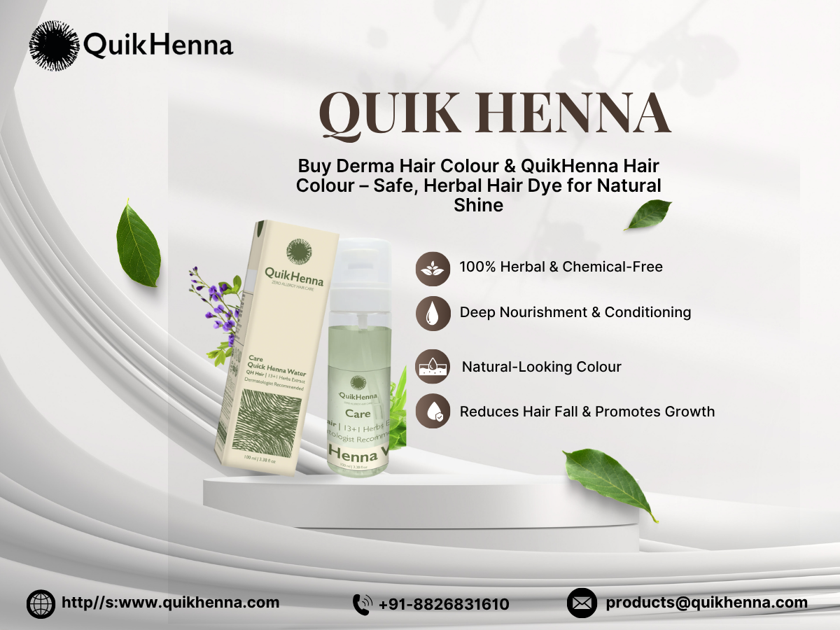 Quikhenna Hair Colour Natural Herbal Dyes 17497289796