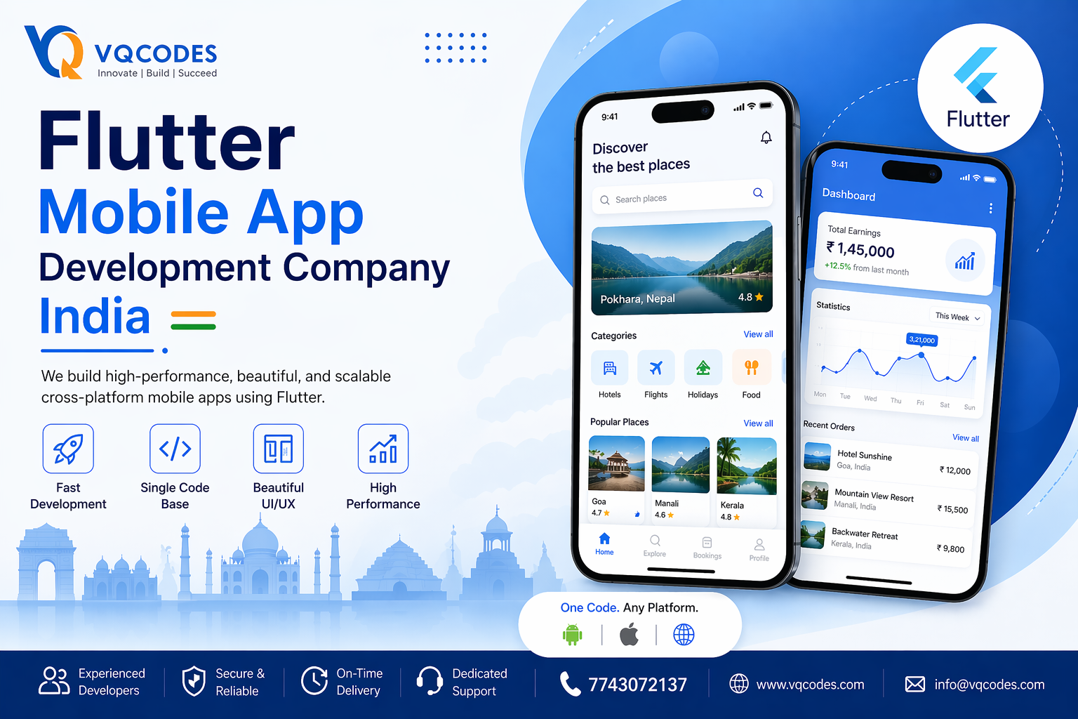 Reliable Flutter Mobile App Development Company India For Enterprises 17767505273