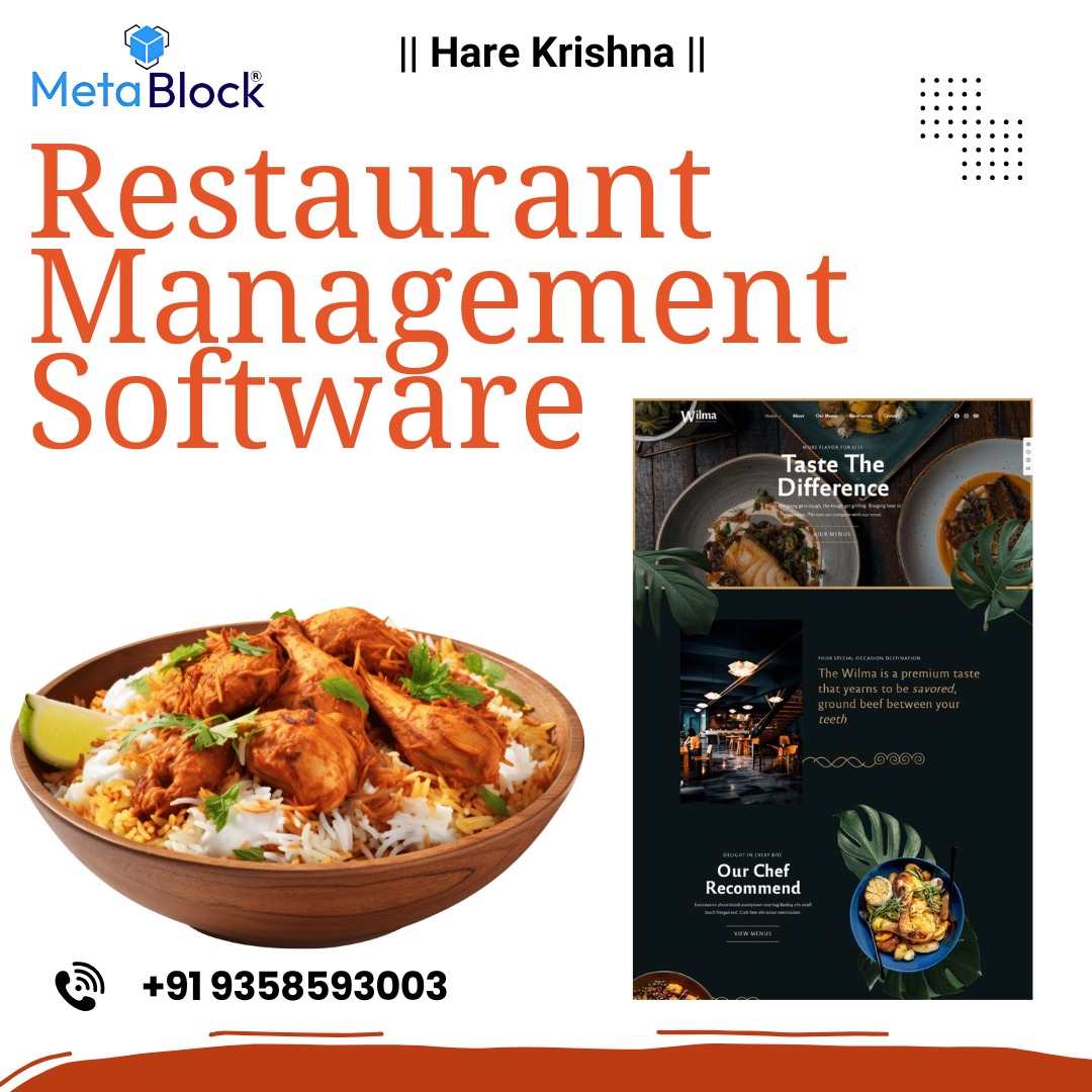 Restaurant Software Development Company In India 17667302451