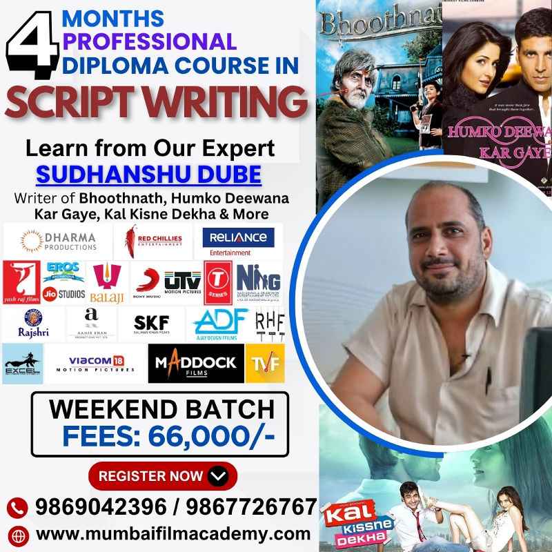 Script And Screenplay Writing 17628557989