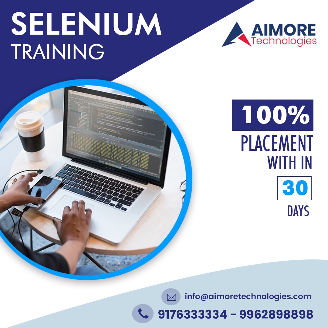 Selenium Training With Assured Placement 16697179018