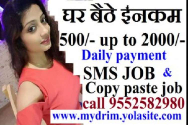 Send Sms And Earn Money Also Data Entry Job And Copy Paste Job 4058528