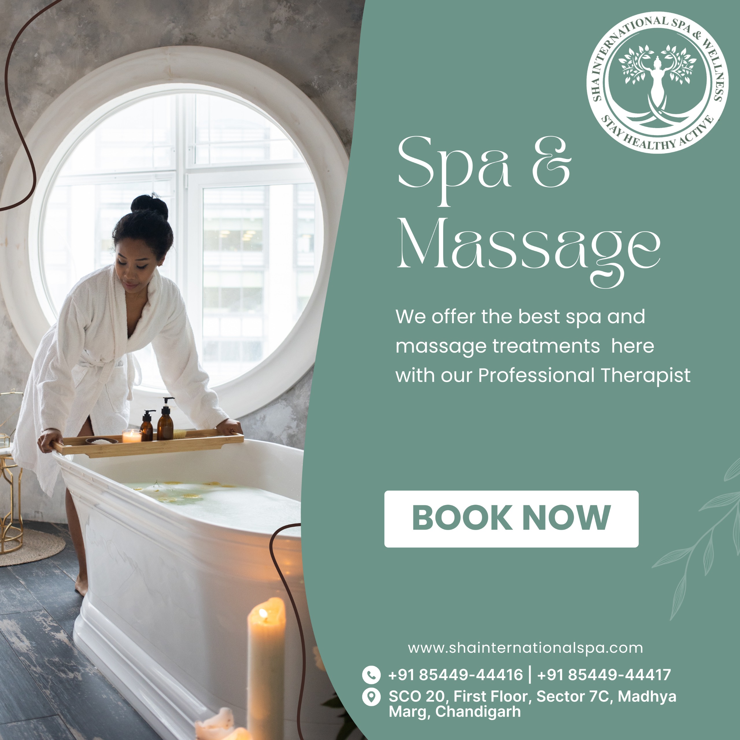 Sha International Spa And Wellness Best Spa In Chandigarh 17437001805